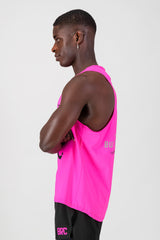 Aeroflow Men's Pro Tank - Electric Pink