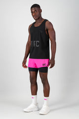SprintRacer Men's 2-in-1 Pro Short - Electric Pink