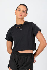 Women's Peak Active Tee - Black