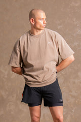 Ultra Heavy Oversized Tee - Brown
