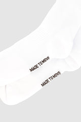 Peak Active Socks - White