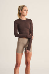 Olivia Fitted Long Sleeve - Hazel