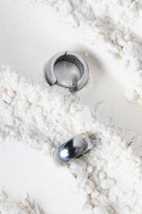 Huggies Earrings - Silver