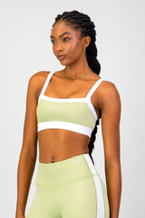 Burnt x You Sports Bra - Aloe