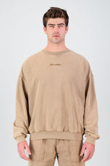 Ultra Heavy Crew Top - Brown