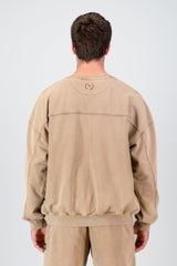 Ultra Heavy Crew Top - Brown