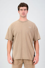 Ultra Heavy Oversized Tee - Brown